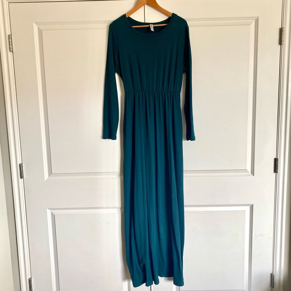 Wren & Ivory Green Maxi Dress